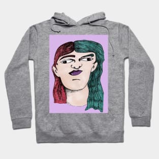 Rostro Mujer Hoodie